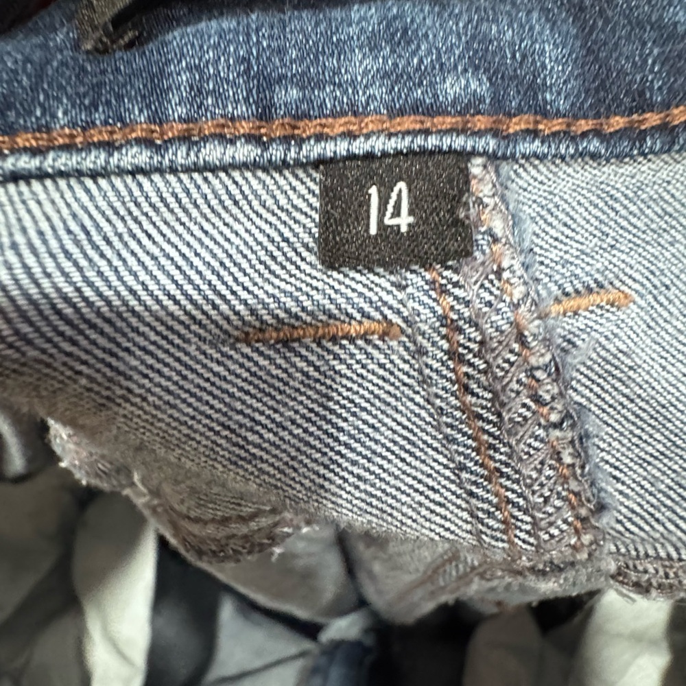 1822 Denim Women's Blue Skinny Jeans - Picture 7 of 10